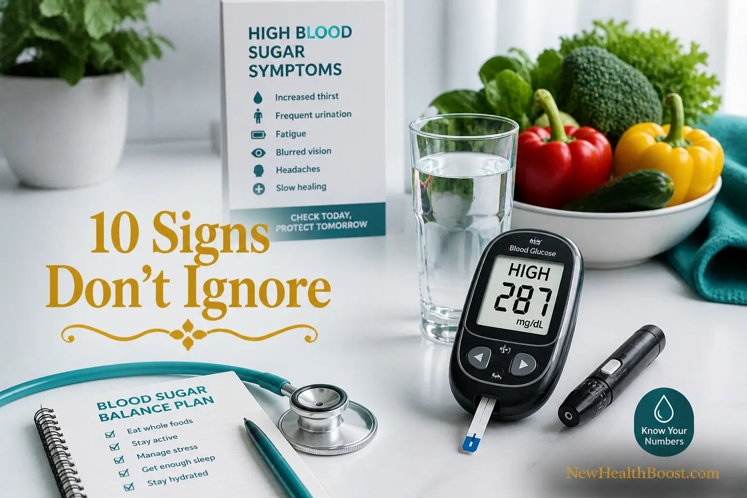 Person feeling fatigued and thirsty showing signs blood sugar is too high