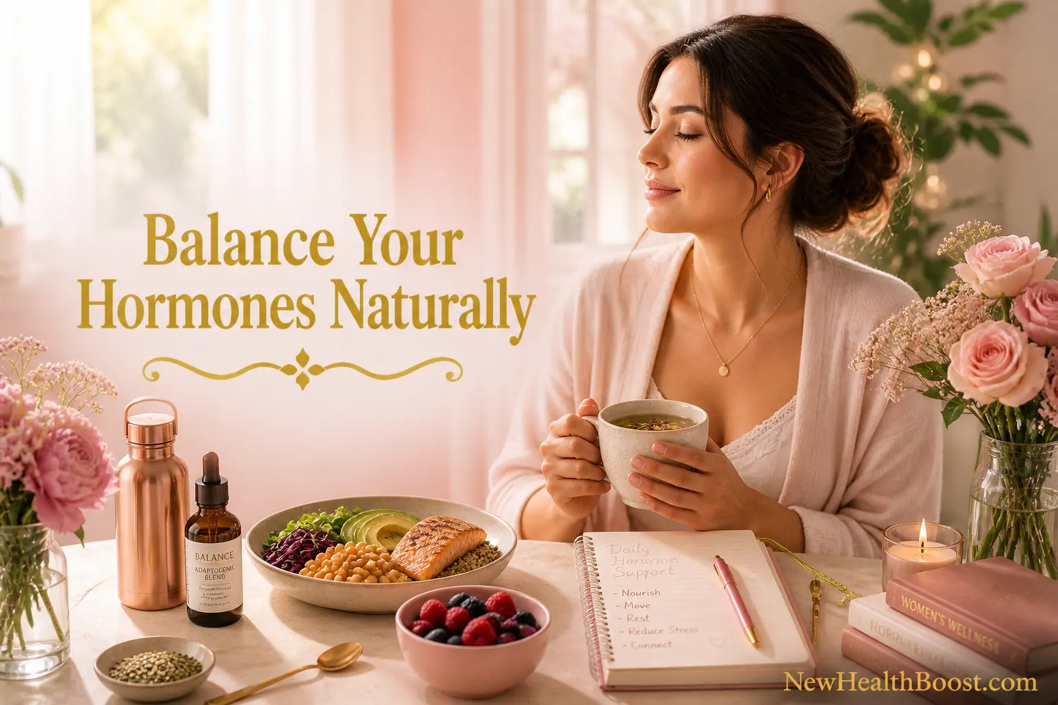 How to Balance Hormones Naturally — NewHealthBoost.com